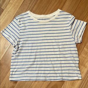 Blue Striped Women’s Tee Shirt
